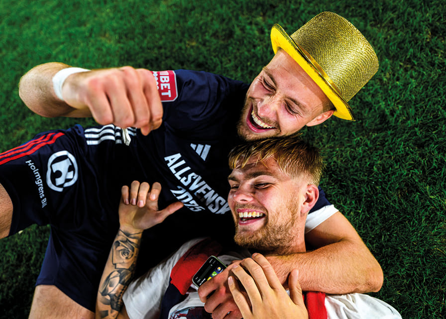 Kevin Höög Jansson och Mattis Adolfsson Östers IF 2024-12