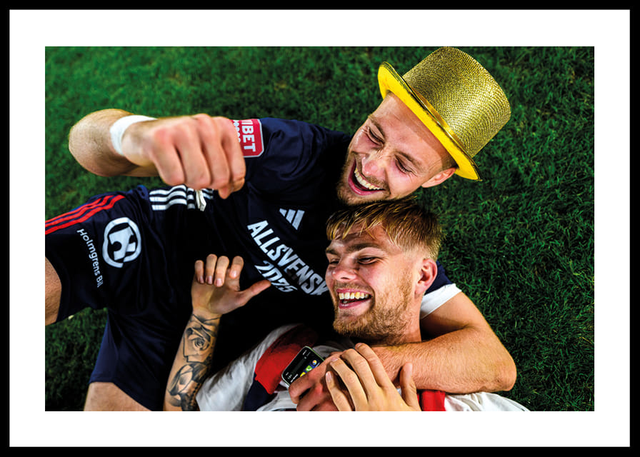 Kevin Höög Jansson och Mattis Adolfsson Östers IF 2024-12