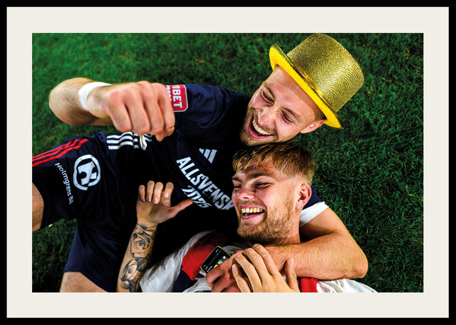 Kevin Höög Jansson och Mattis Adolfsson Östers IF 2024-12