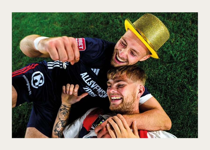 Kevin Höög Jansson och Mattis Adolfsson Östers IF 2024-12