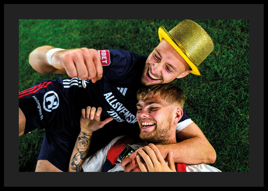 Kevin Höög Jansson och Mattis Adolfsson Östers IF 2024-12