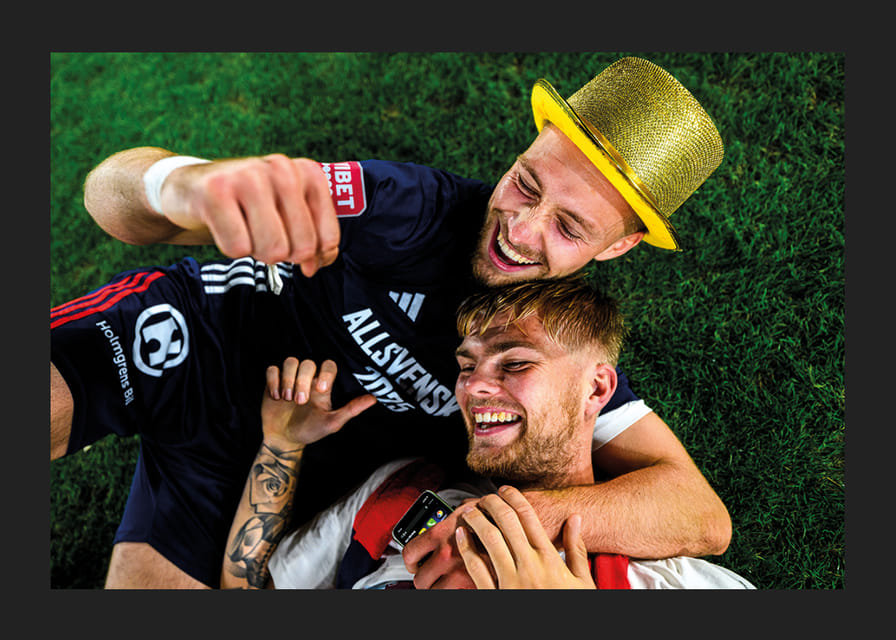 Kevin Höög Jansson och Mattis Adolfsson Östers IF 2024-12