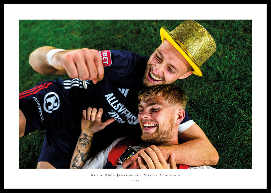 Kevin Höög Jansson och Mattis Adolfsson Östers IF 2024-12