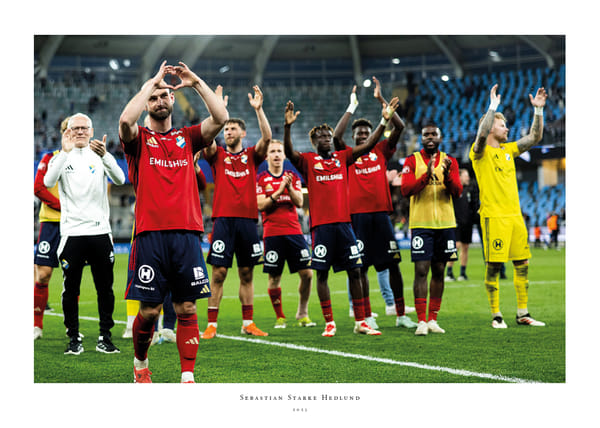 Poster Sebastian Starke Hedlund Östers IF 2025