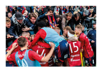 Målfirande Med Supportrar Östers IF 2025 No1-3