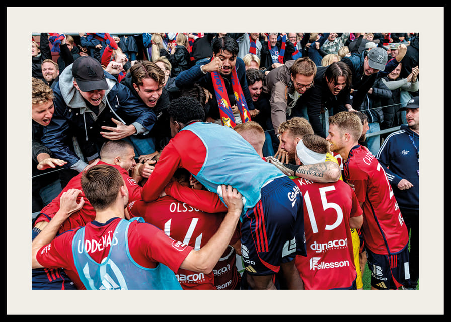 Målfirande Med Supportrar Östers IF 2025 No1-12