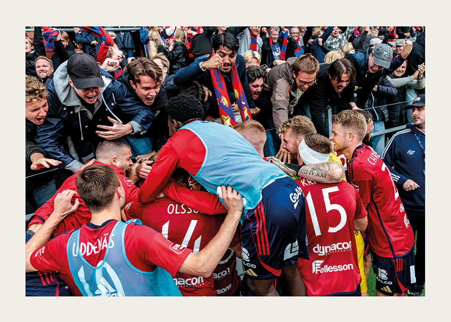 Målfirande Med Supportrar Östers IF 2025 No1-12