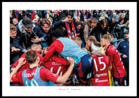 Målfirande Med Supportrar Östers IF 2025 No1-0