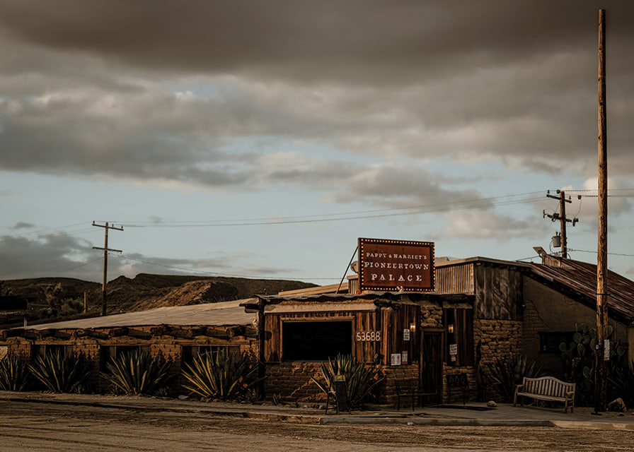 Authentic western feel at dusk-12