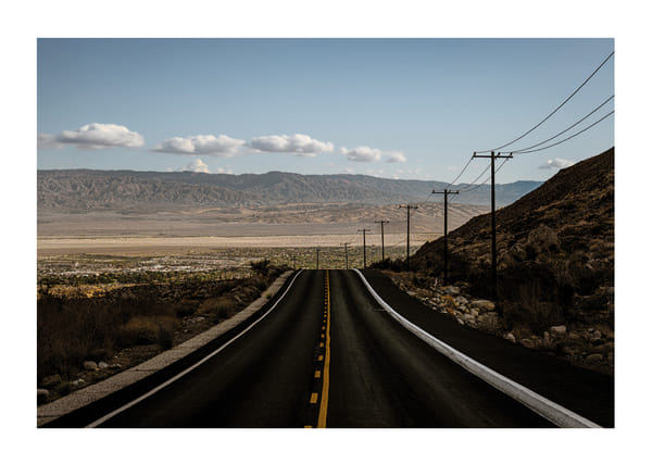 Affiche Open Desert Road