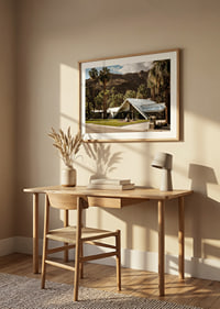 Luxurious desert life among palm trees-8
