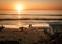 Magisk solnedgang med en surffølelse-7
