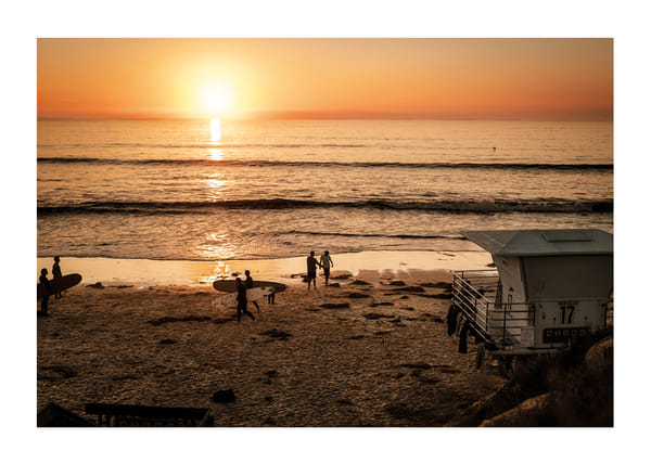 Affiche Sunset Surf Session