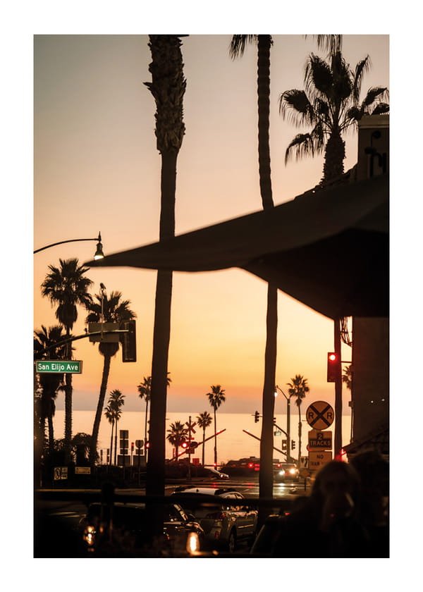 Affiche San Elijo Sunset