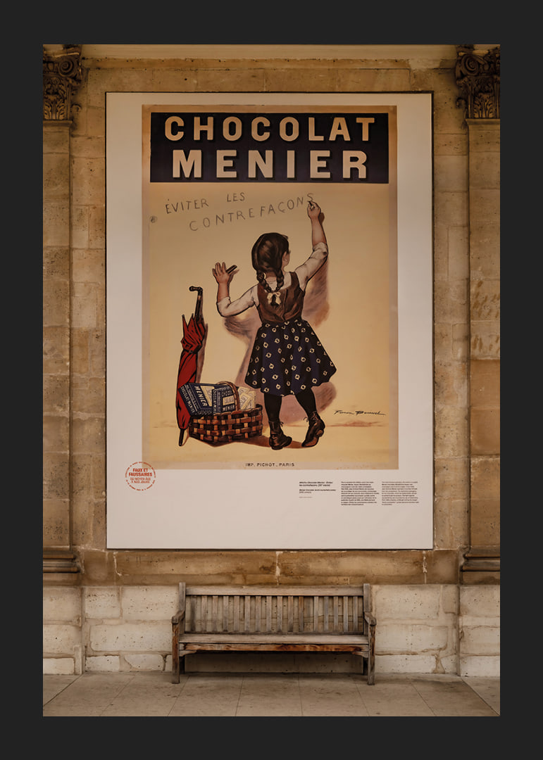Vintage posters with charm, French history and a playful tone-12