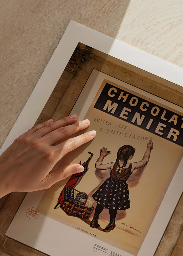 Vintage posters with charm, French history and a playful tone-12