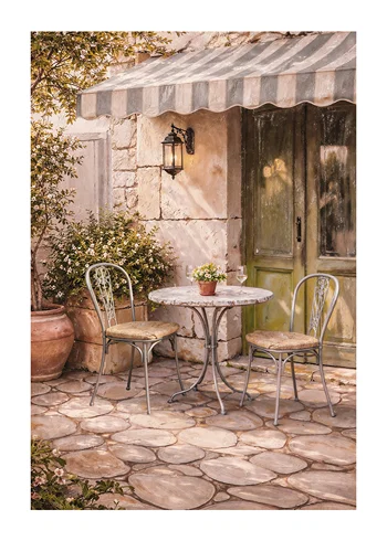 Poster Sunlit Bistro