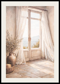 Apusuri blânde se rostogolesc printre draperii transparente.-2