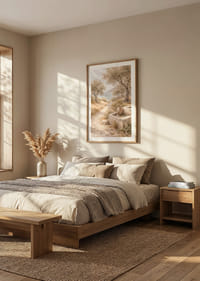 O alee liniștită mărginită de măslini, lângă mare.-8