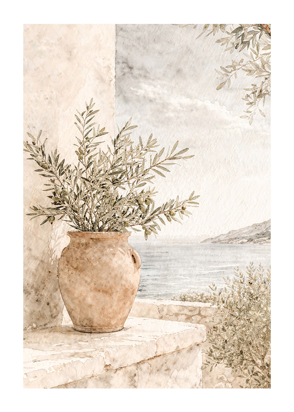 Póster Olive Whisper