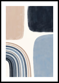 Soft colors and shapes create a harmonious expression.-0