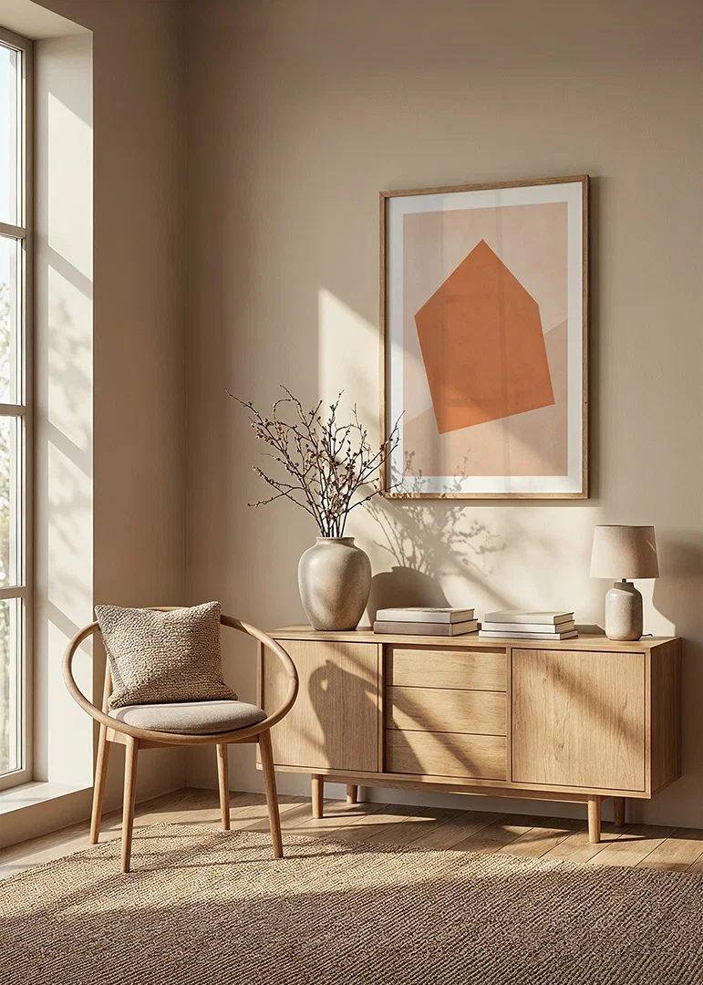 A warm brown tone creates a harmonious atmosphere.-12