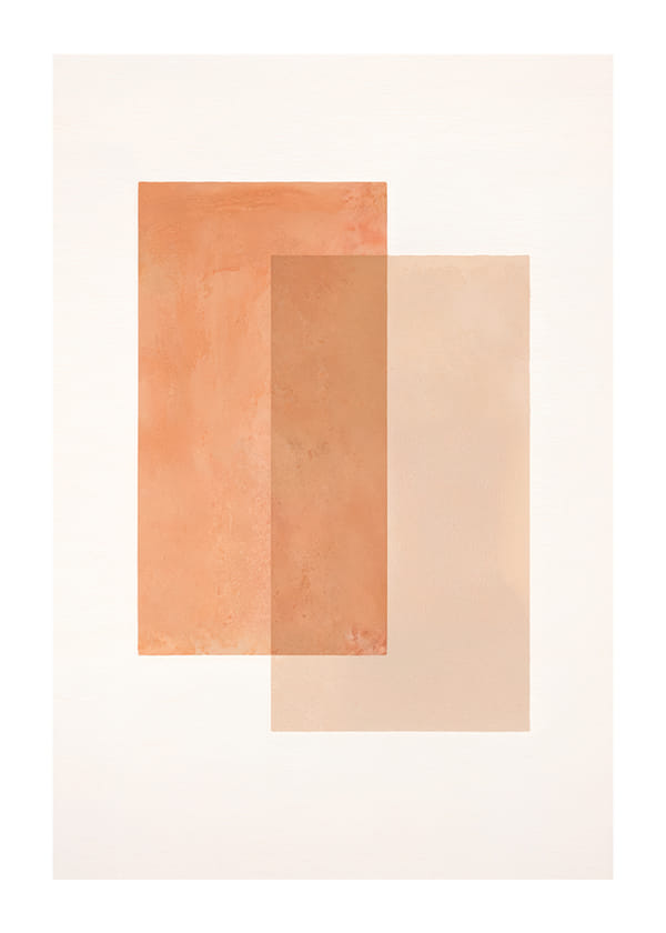 Plakat Geometric Desert Harmony