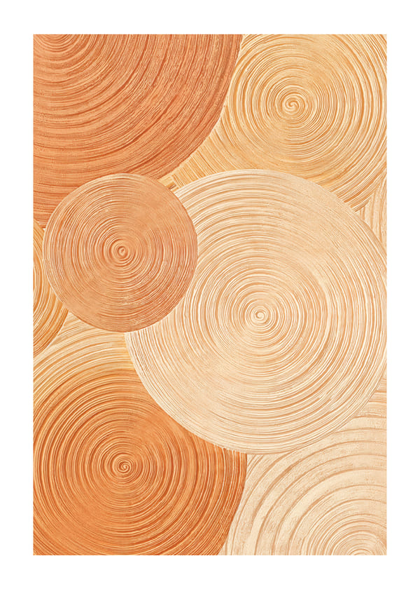 Plakat Copper Spiral Serenity