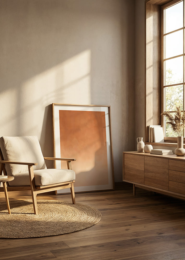 Varme brune nyanser sprer en rolig og jordnær glød.-12