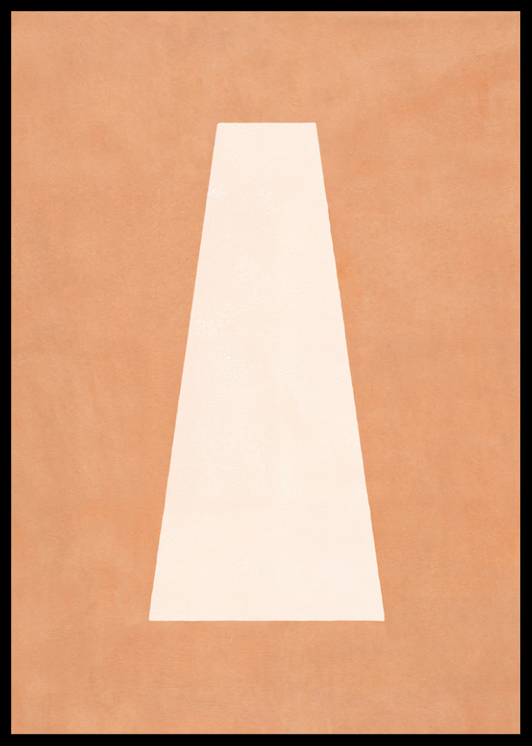 En lugnande poster med jordnära toner och abstrakt enkelhet.-12