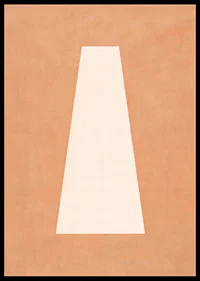 A calming poster with earthy tones and abstract simplicity.-6