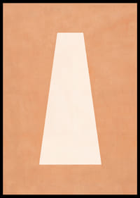 En beroligende plakat med jordnære toner og abstrakt enkelhet.-6