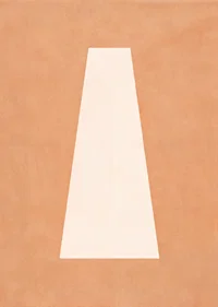 A calming poster with earthy tones and abstract simplicity.-7