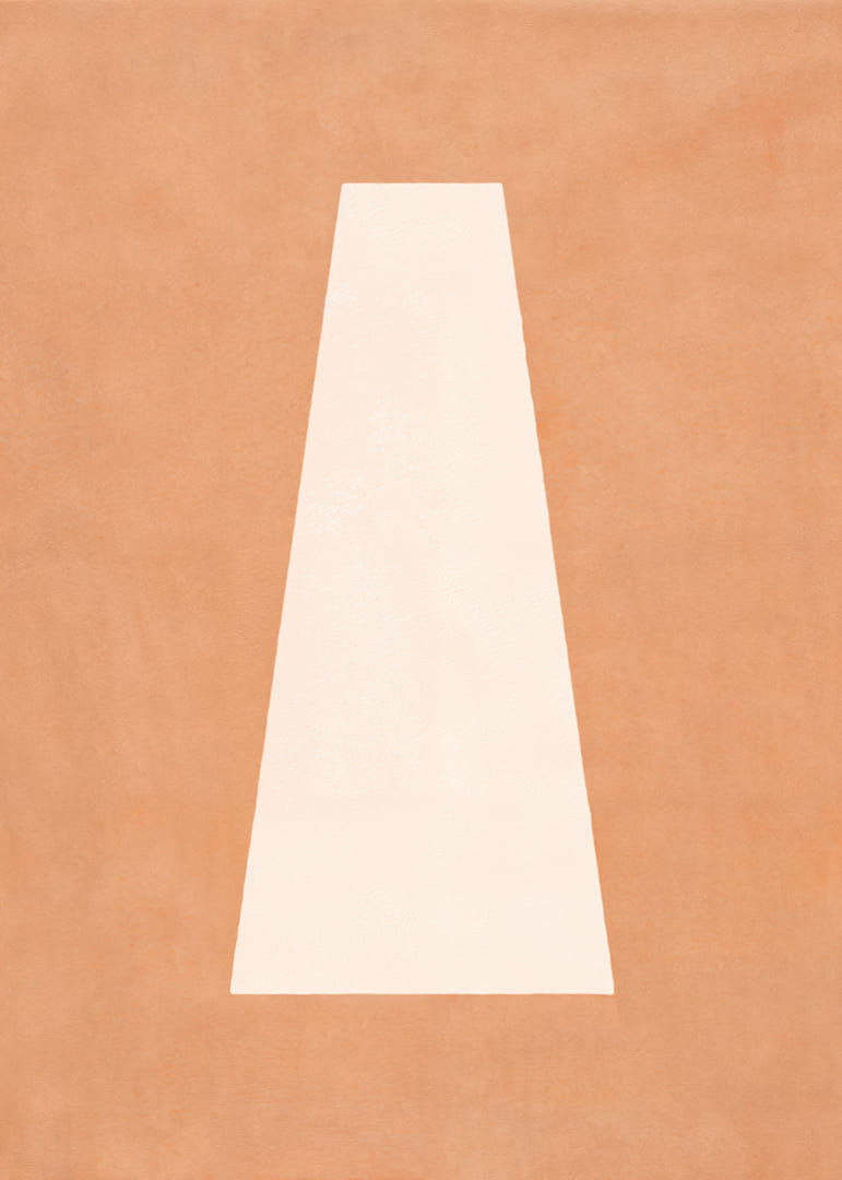 En beroligende plakat med jordnære toner og abstrakt enkelhet.-12