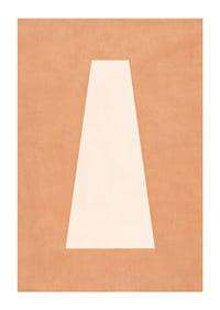 En lugnande poster med jordnära toner och abstrakt enkelhet.-1