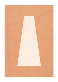 En beroligende plakat med jordnære toner og abstrakt enkelhet.-1