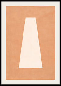 En lugnande poster med jordnära toner och abstrakt enkelhet.-2