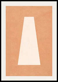 A calming poster with earthy tones and abstract simplicity.-2