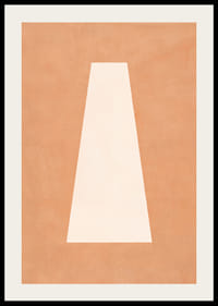 En beroligende plakat med jordnære toner og abstrakt enkelhet.-2