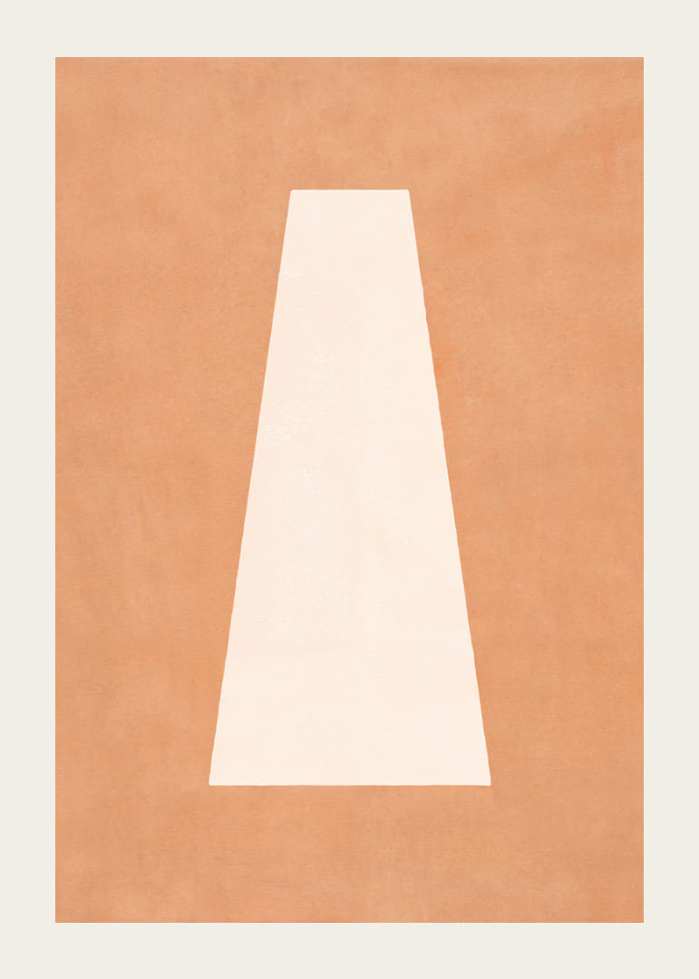 En beroligende plakat med jordnære toner og abstrakt enkelhet.-12