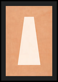 En lugnande poster med jordnära toner och abstrakt enkelhet.-4
