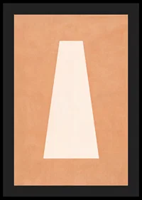A calming poster with earthy tones and abstract simplicity.-4