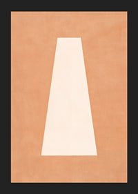En lugnande poster med jordnära toner och abstrakt enkelhet.-5