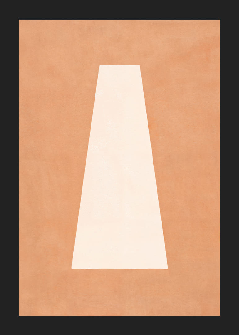 En beroligende plakat med jordnære toner og abstrakt enkelhet.-12