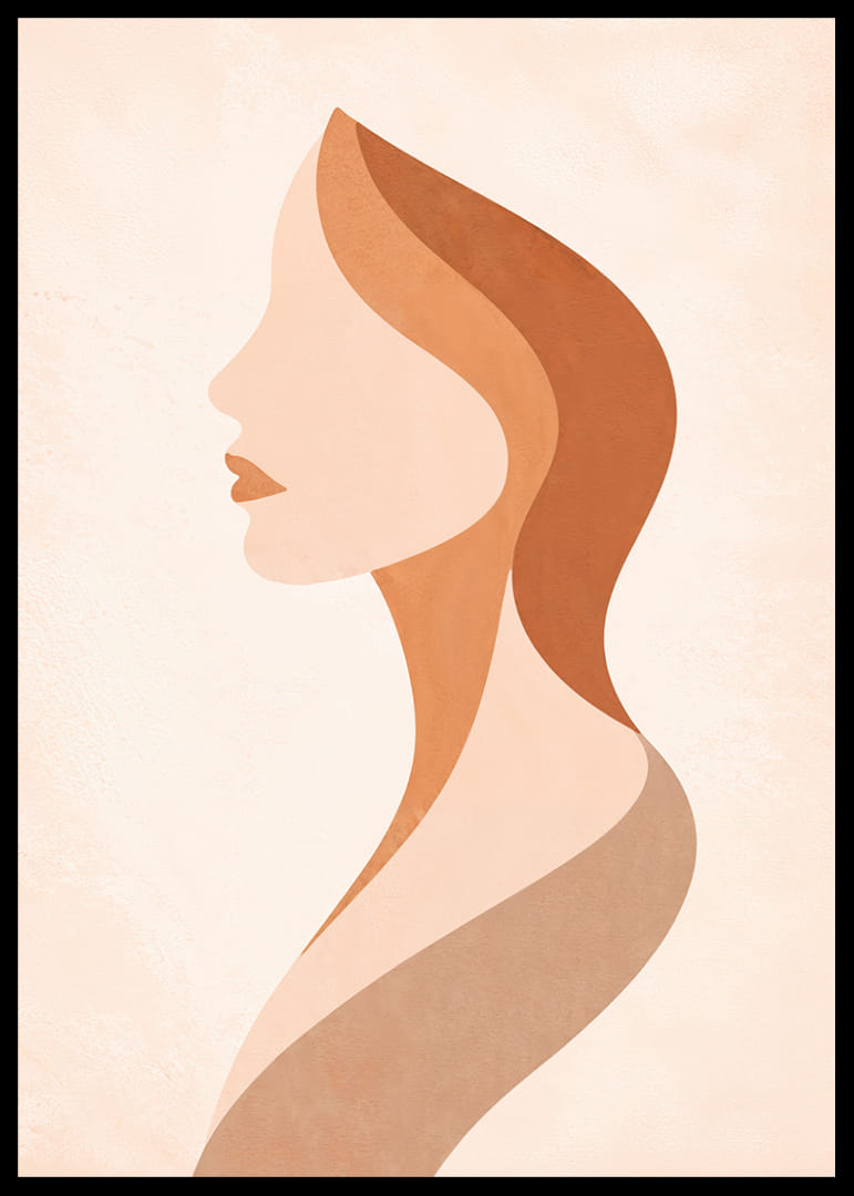 Elegant and harmonious silhouette in soft earth tones.-12