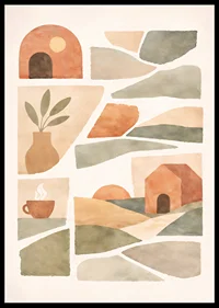 Soft tones create calm and earthy beauty.-0