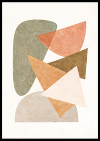 Soft shapes in earthy colors create calm and harmony.-6