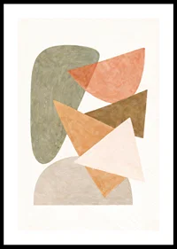 Soft shapes in earthy colors create calm and harmony.-0