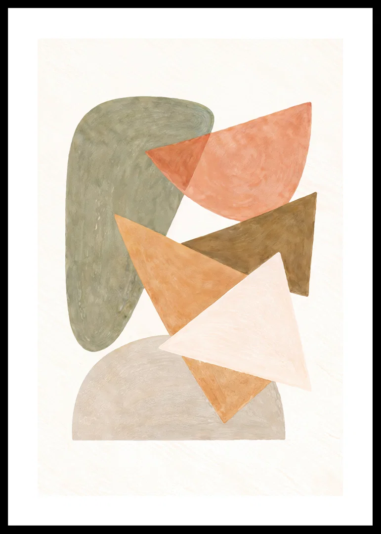 Soft shapes in earthy colors create calm and harmony.-12