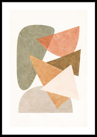 Soft shapes in earthy colors create calm and harmony.-0